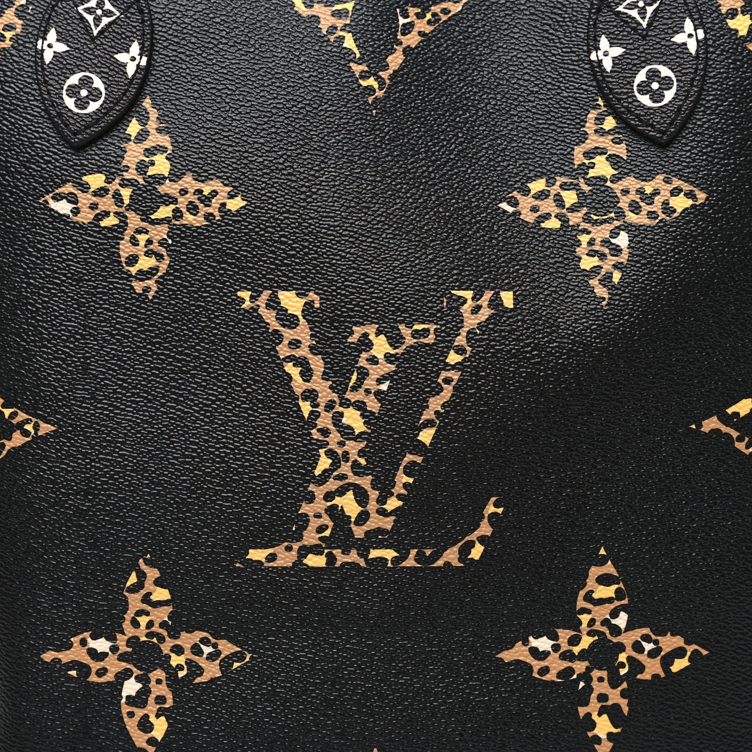 Louis Vuitton Monogram Giant Jungle Neverfull MM Black 8 of 10