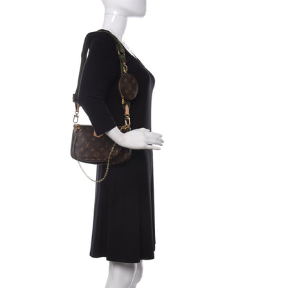 Louis Vuitton Monogram Multi Pochette Accessories Kaki 2 of 13