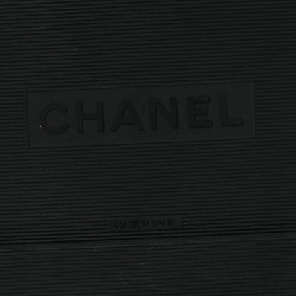 Chanel Lambskin Espadrille Sandals 41 Black 8 of 14