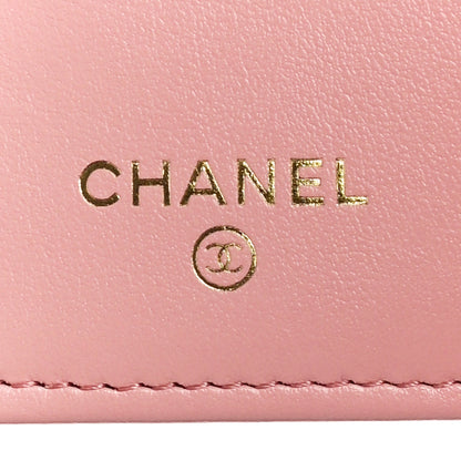 Chanel Caviar Quilted Medium Flap Wallet Pink 11 of 23