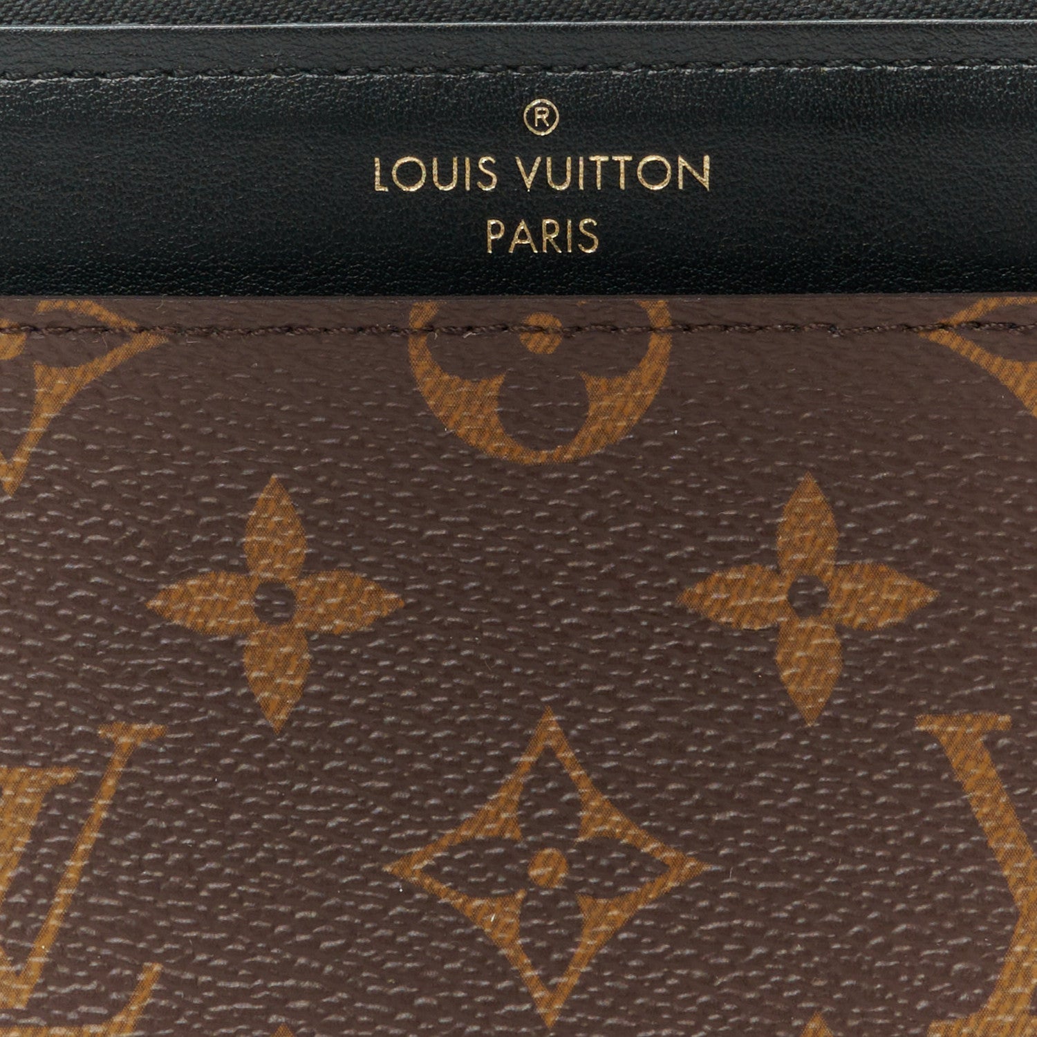 Louis Vuitton Monogram Slim Purse Black 7 of 7