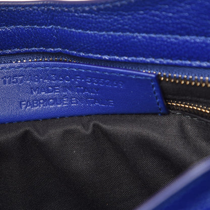 Balenciaga Chevre Gold Metallic Edge Hardware City Bleu Roi 8 of 8