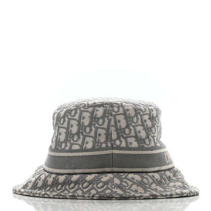 Christian Dior Oblique Bucket Hat 58 Grey 4 of 9