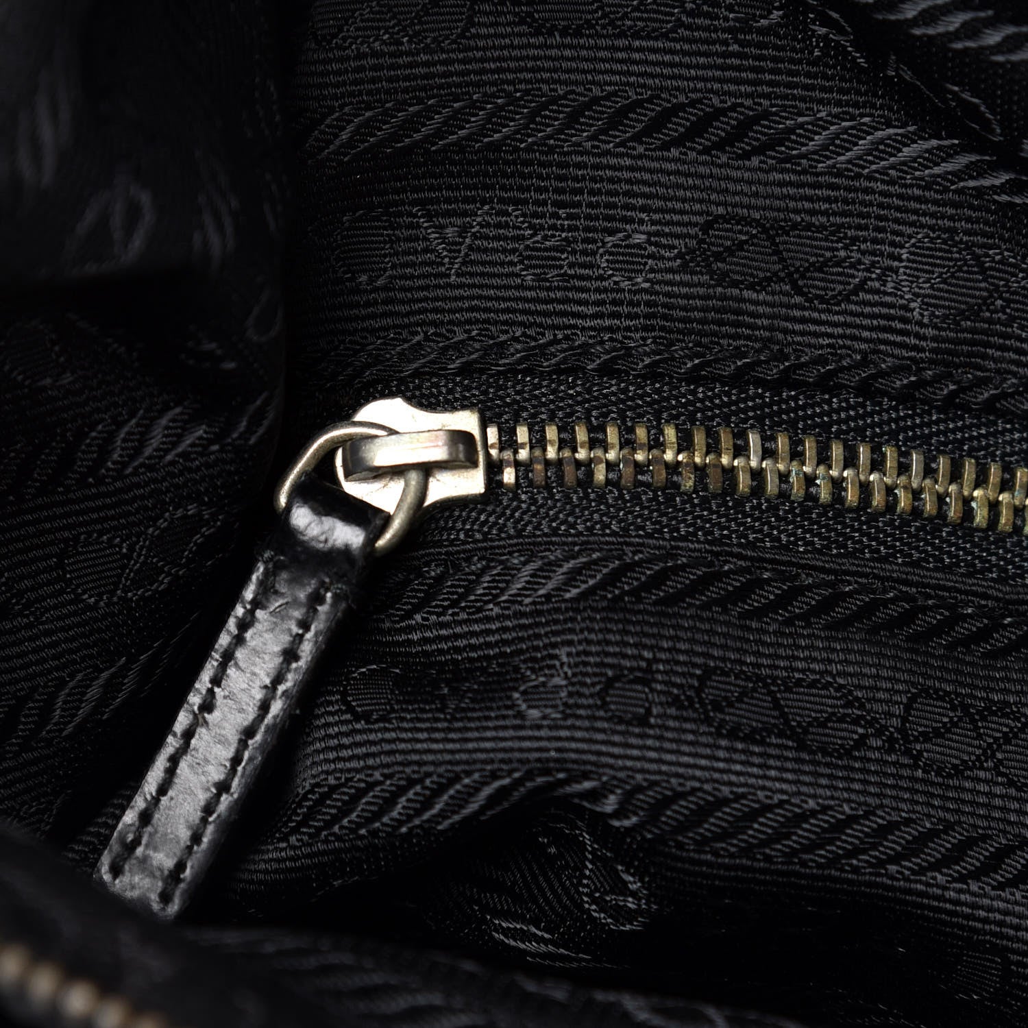 Prada Tessuto Nylon Hobo Black 12 of 15