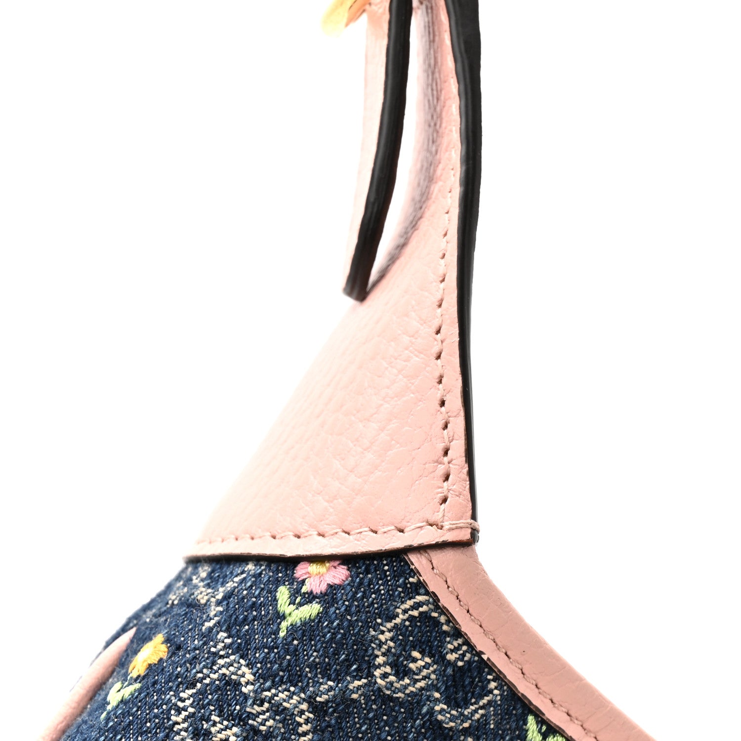 Gucci New Denim GG Monogram Calfskin Love Parade Small Jackie 1961