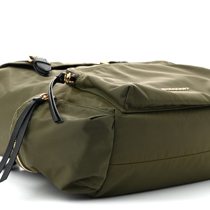 Burberry Nylon Large Rucksack Backpack  Canvas Green 9 of 10