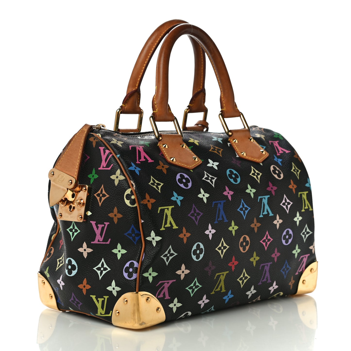 Monogram Multicolor Speedy 30 Black