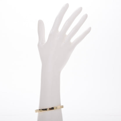 Cartier 18K Yellow Gold LOVE Bracelet 18 2 of 7