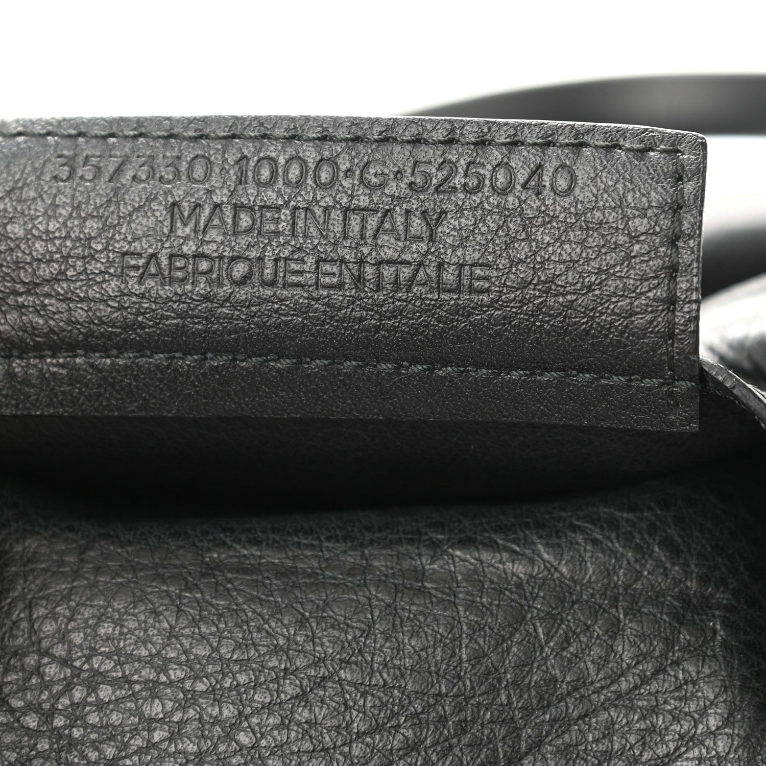 Balenciaga Veau Papier A5 Zip Around Tote Black 7 of 12