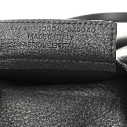 Balenciaga Veau Papier A5 Zip Around Tote Black 7 of 12