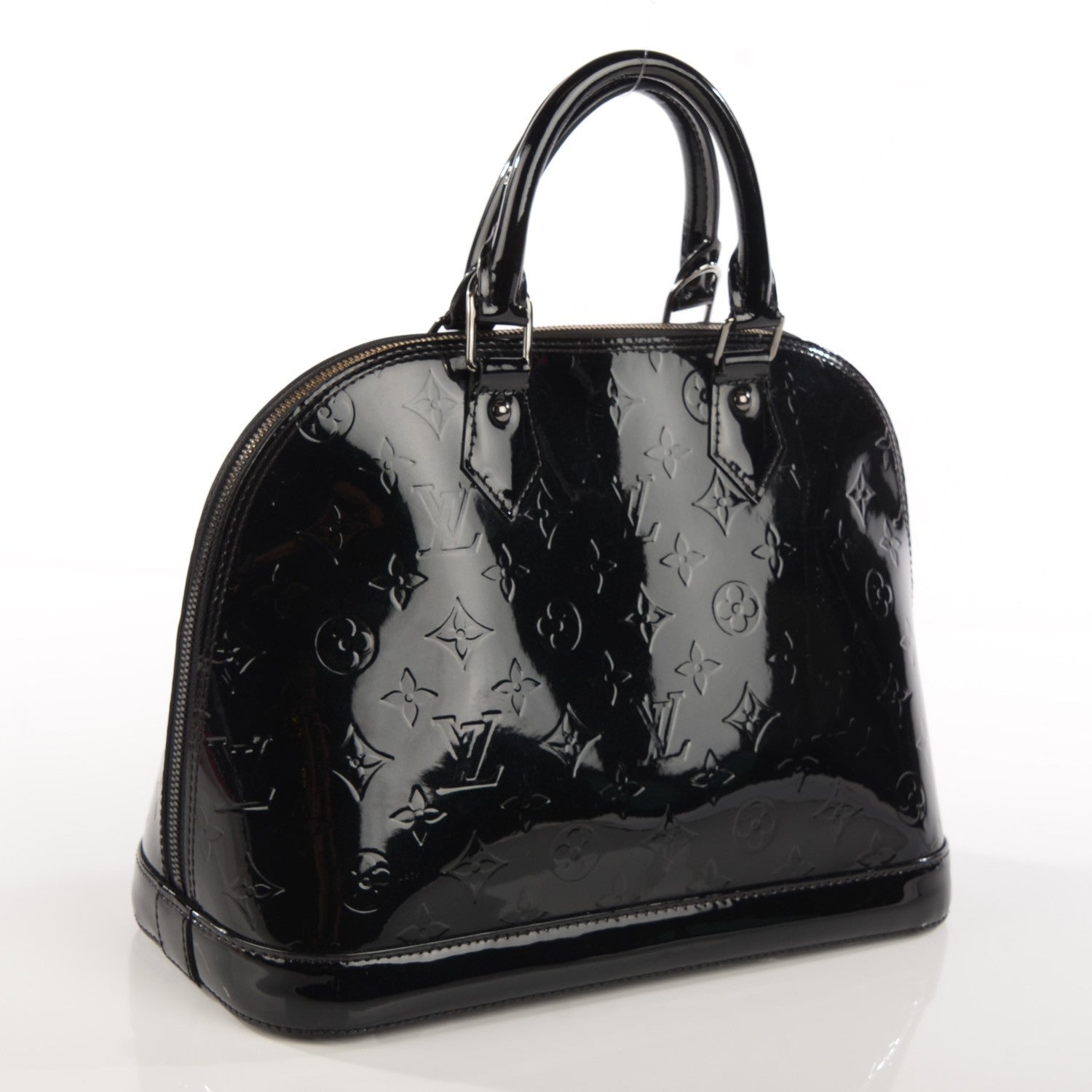Louis Vuitton Vernis Alma PM Noir Magnetique 3 of 8