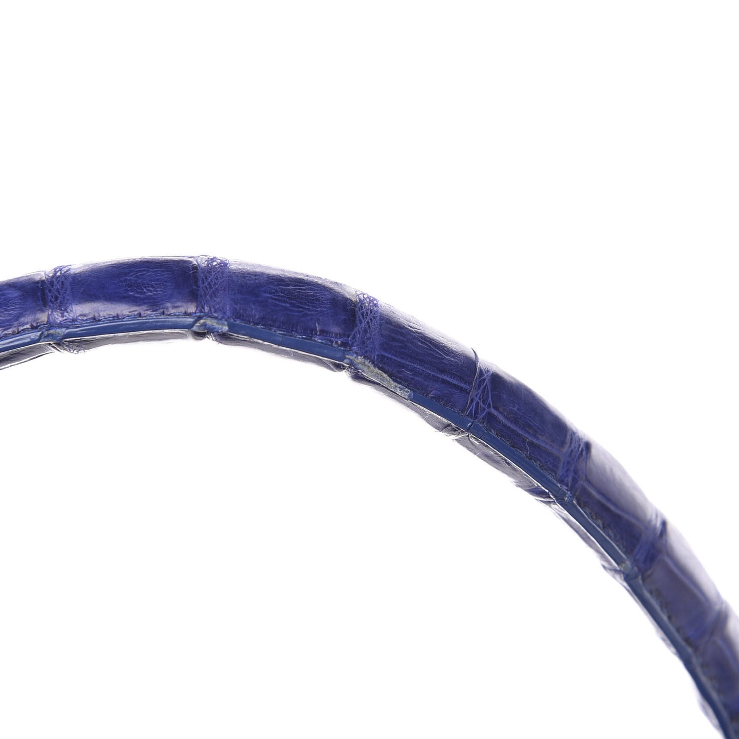 Crocodile Hobo Blue