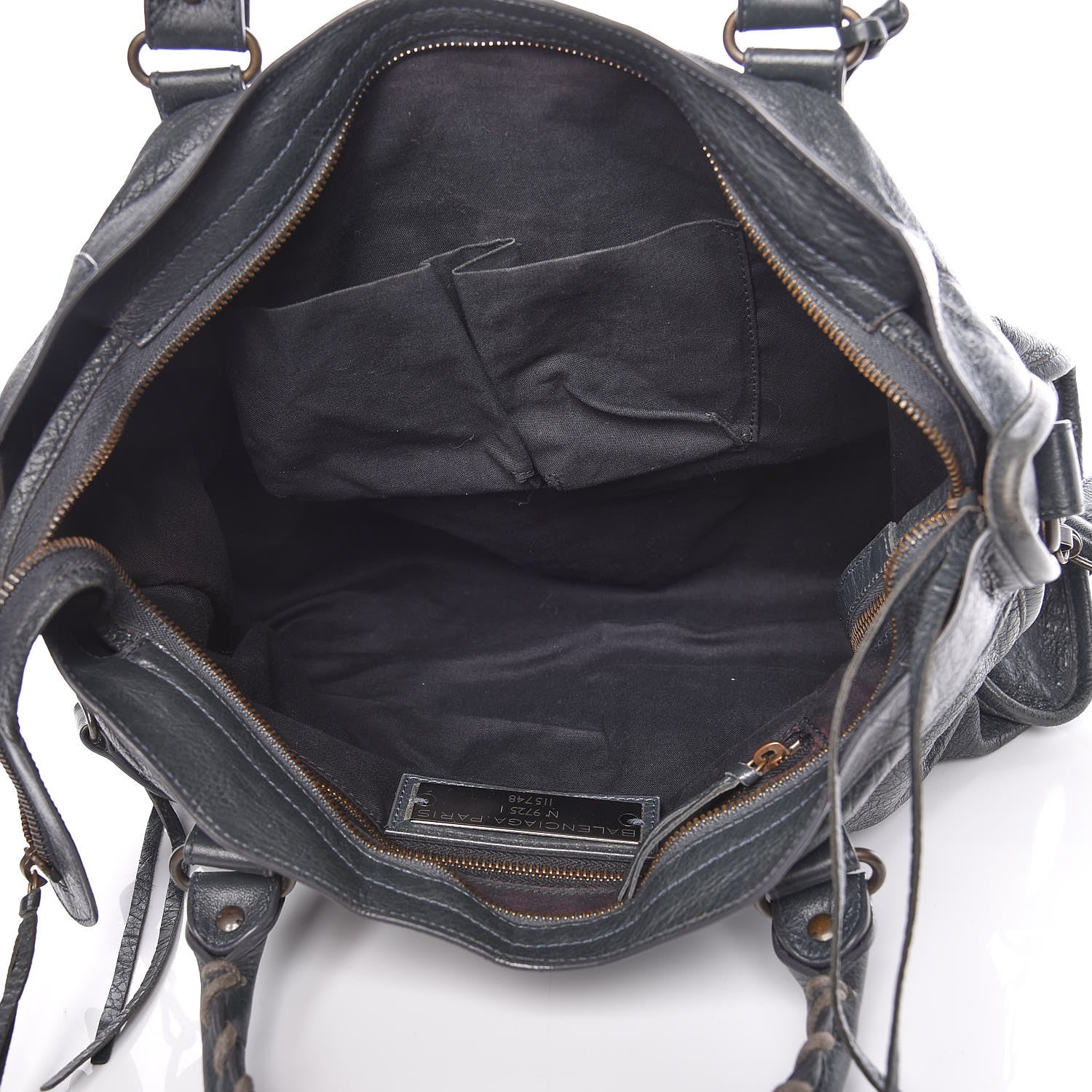 Balenciaga Agneau Classic Hardware City Anthracite 8 of 11