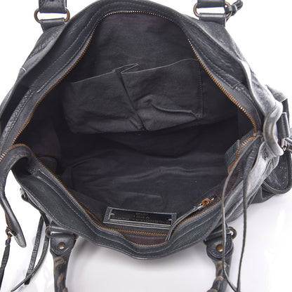 Balenciaga Agneau Classic Hardware City Anthracite 8 of 11