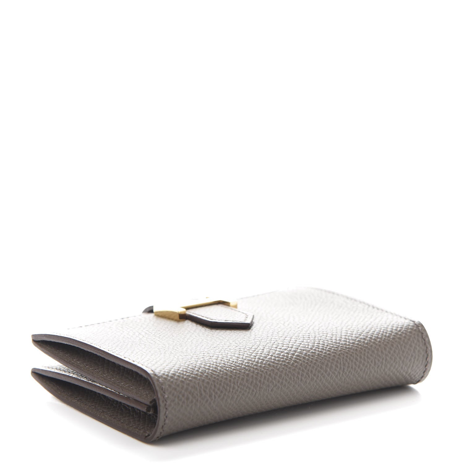Hermes Epsom Bearn Card Holder Wallet Etain 4 of 9
