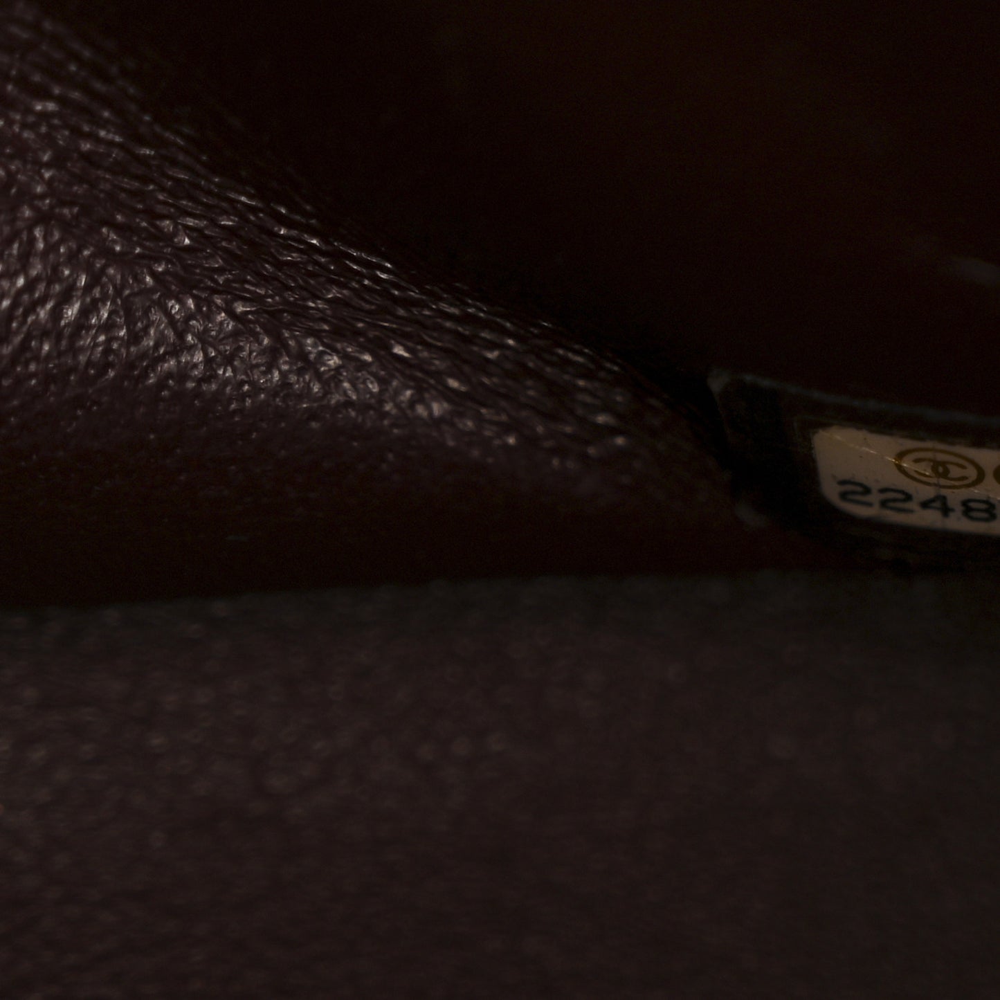 Aged Calfskin Quilted 2.55 Reissue 227 Flap Black