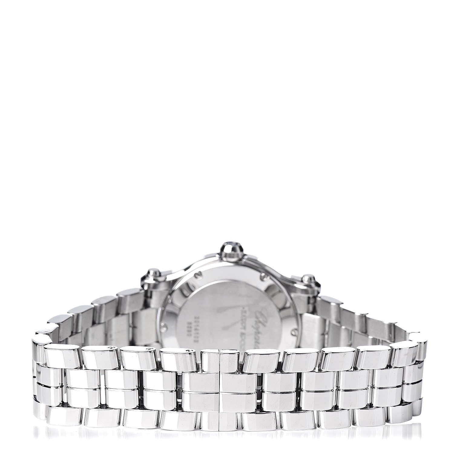 Chopard Stainless Steel 3 Diamond 30mm Happy Sport Quartz Watch 4 of 7