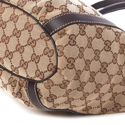 Gucci Monogram Small Gold D Ring Tote Brown 4 of 8