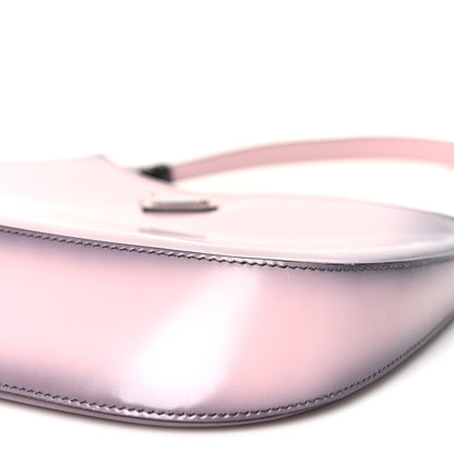 Prada Spazzolato Cleo Shoulder Bag Gradient Alabastro 10 of 12