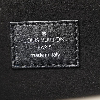 Louis Vuitton Epi Monogram Floral Pochette Metis Black White 8 of 12