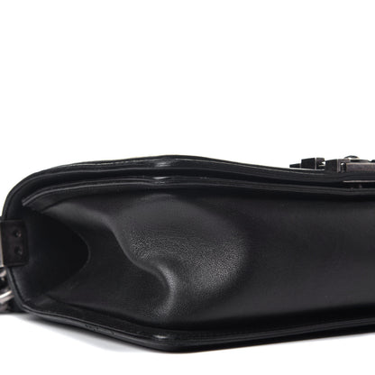 Chanel Lambskin Quilted Medium Boy Flap Black 7 of 9
