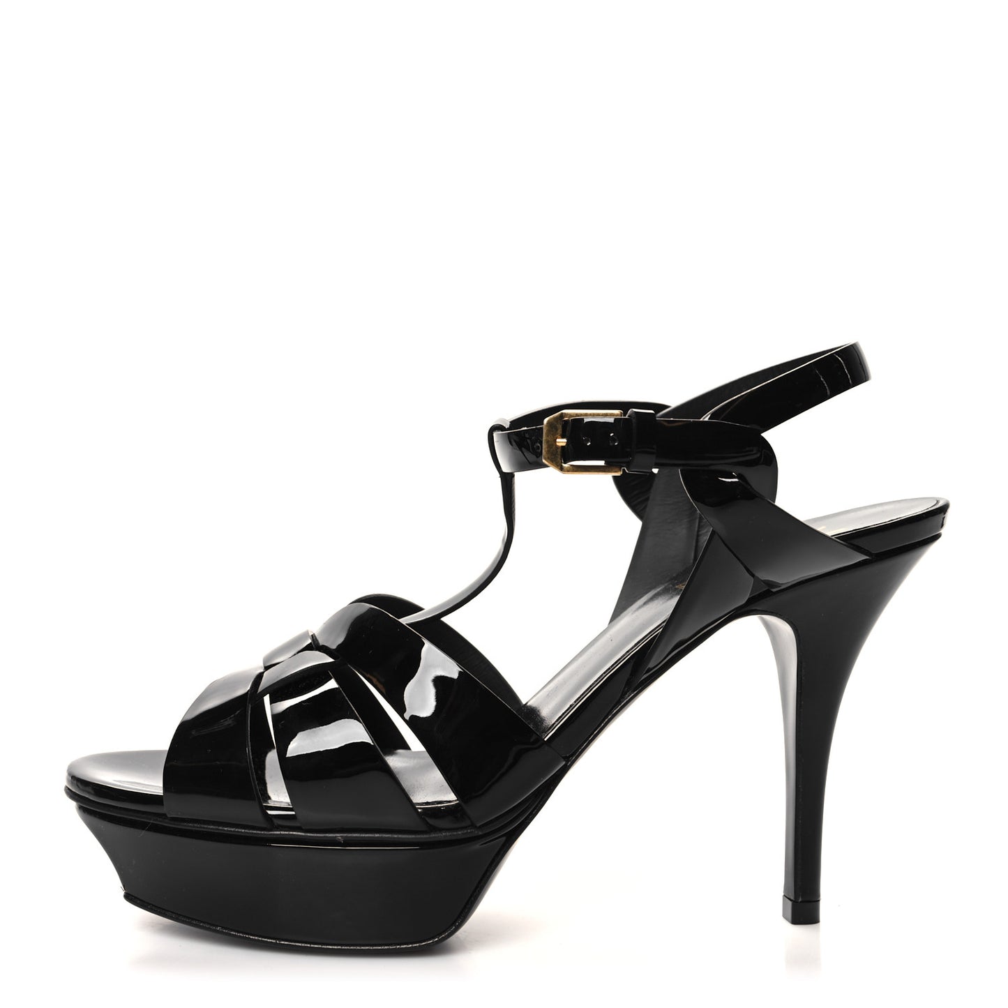 Patent Tribute 75 Platform Sandals 39 Black