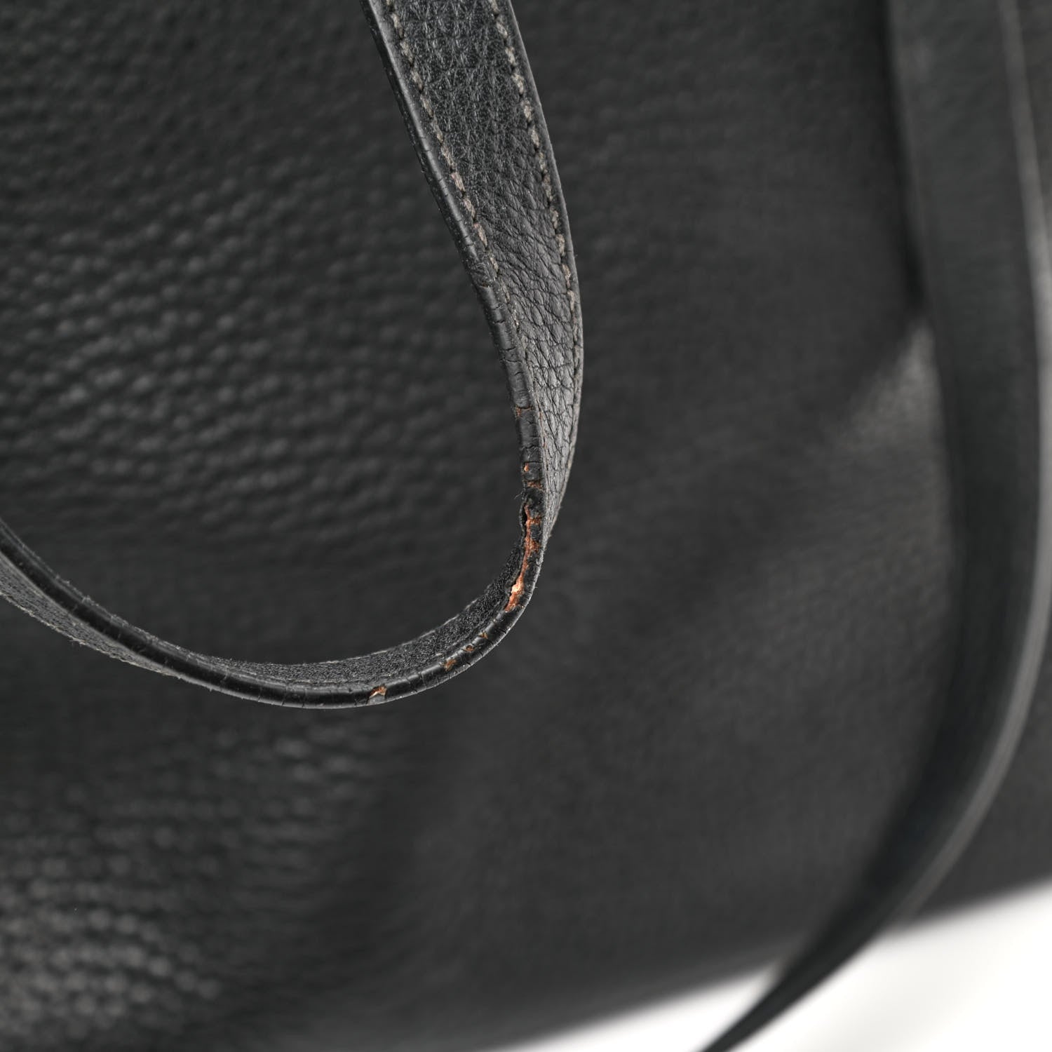 Prada Vitello Phenix Embossed Logo Tote Black 12 of 16