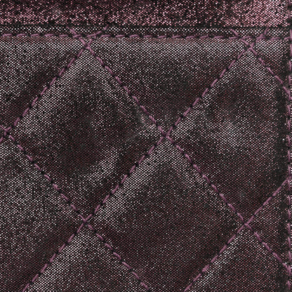 Chanel Iridescent Calfskin Quilted Tartan Button Wallet on Chain WOC 14 of 17