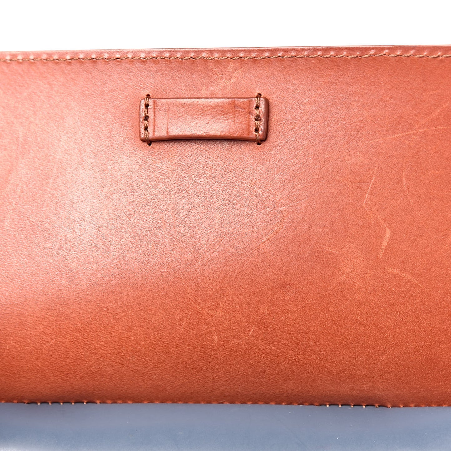Calfskin Mini Lady Bag Ginger