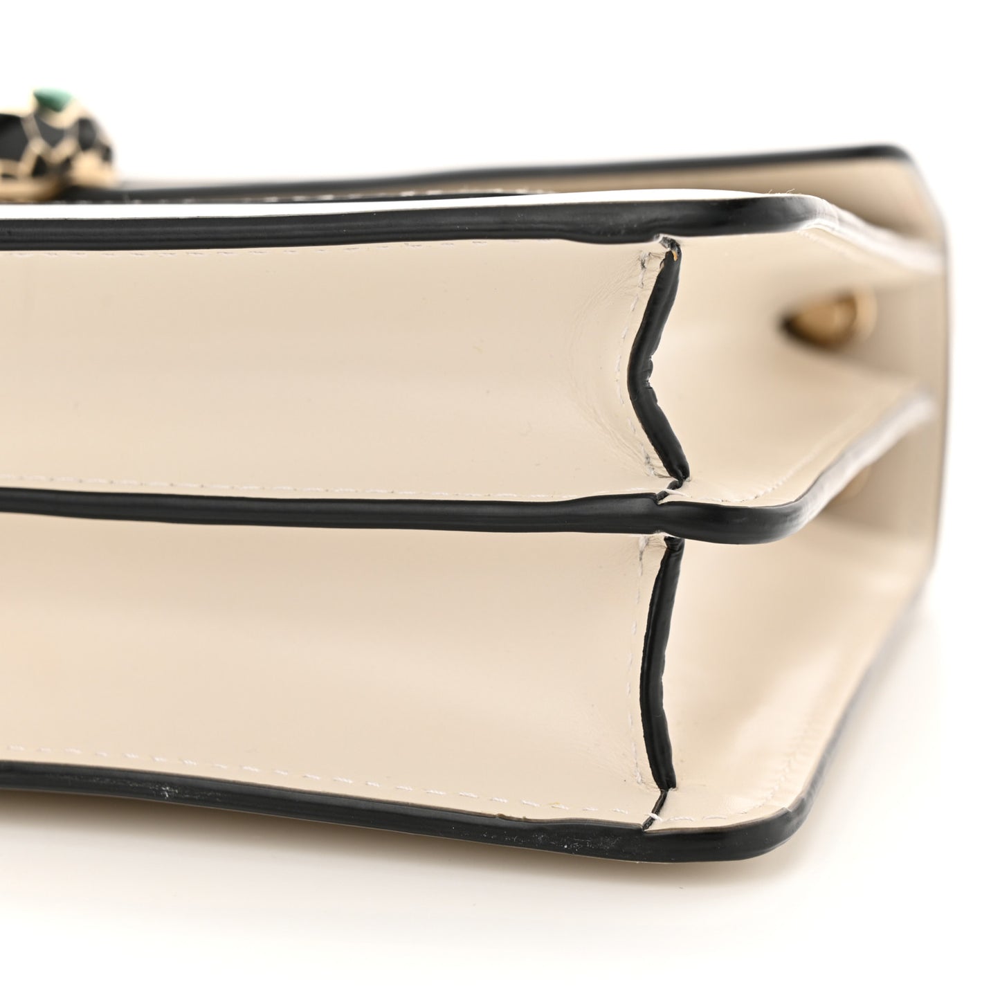 Calfskin Serpenti Forever Crossbody Bag White Agate