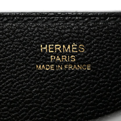 Hermes Togo Vache Hunter Perspective Cavaliere 21 Black 6 of 10