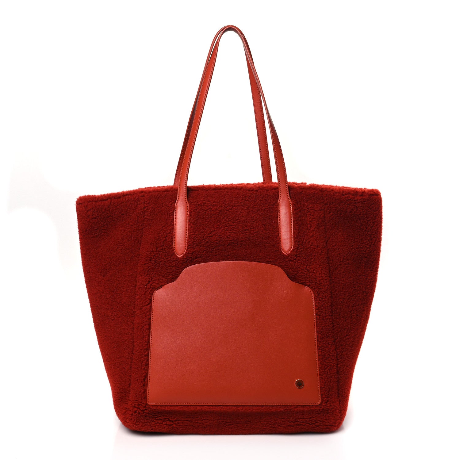 Loro Piana CashFur Calfskin Sesia Tote 1 of 8