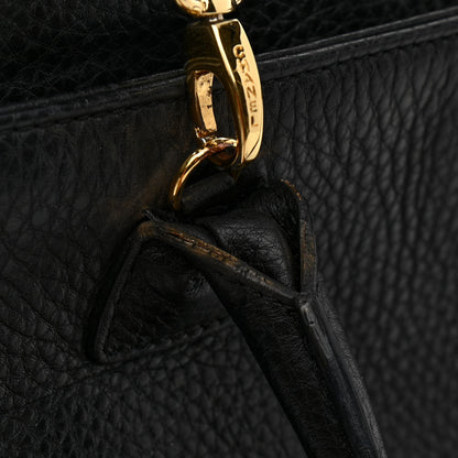 Chanel Calfskin Cerf Executive Shopper Tote Black 14 of 17