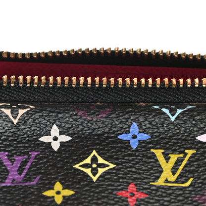 Louis Vuitton Monogram Multicolor Key Pouch Black Grenade 7 of 7