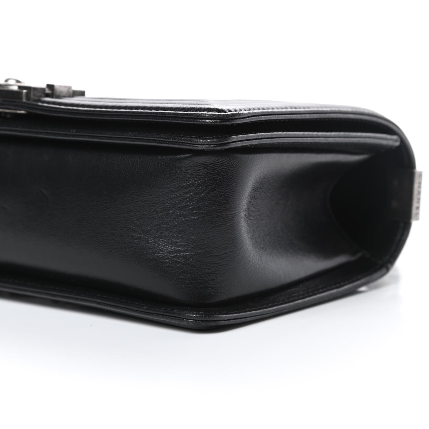 Chanel Lambskin Quilted Medium Boy Flap Black 10 of 17