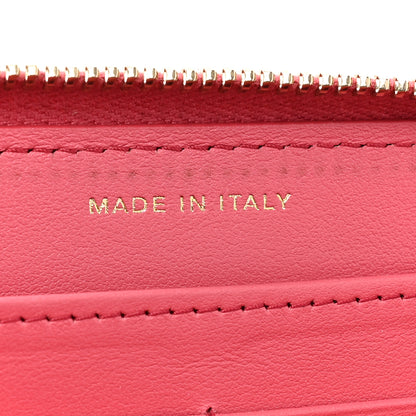 Chanel Lambskin Quilted Chanel 19 Zip Around Wallet Pink 11 of 19