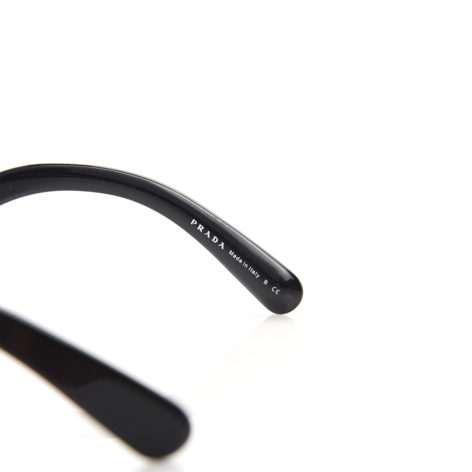 Prada Baroque Sunglasses SPR 27N Black 5 of 8