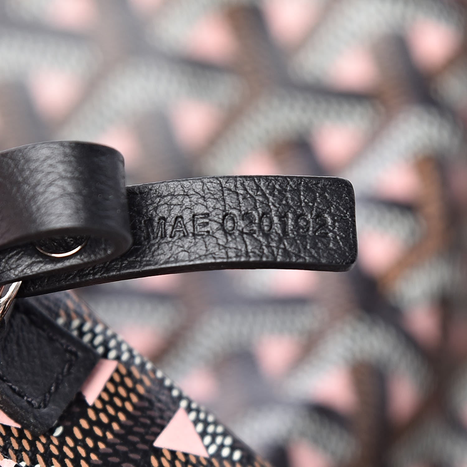 Goyard Goyardine Saint Louis Claire Voie GM Black Pink 8 of 10