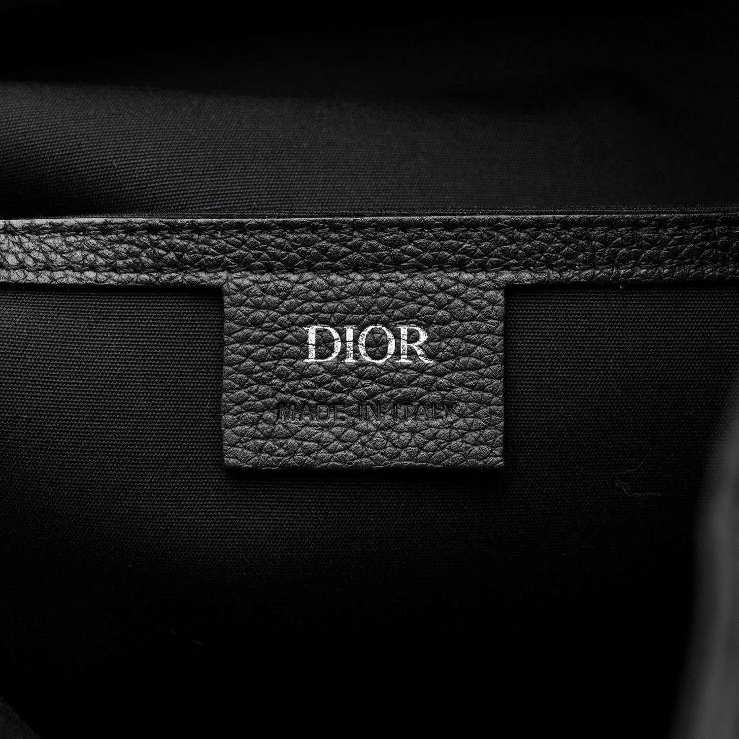 Christian Dior Oblique Motion Backpack Black 6 of 12