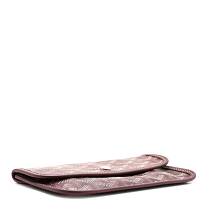 Goyard Goyardine Pouch Burgundy 4 of 6