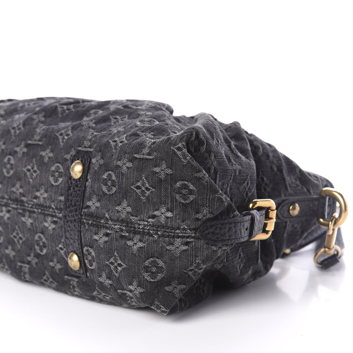 Louis Vuitton Denim Neo Cabby MM Black 8 of 13