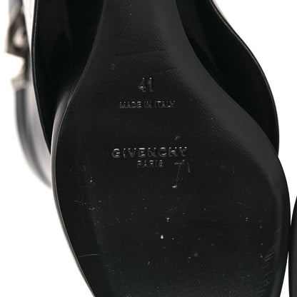 Givenchy Calfskin Shark Lock Ankle Boots 41 Black 6 of 7
