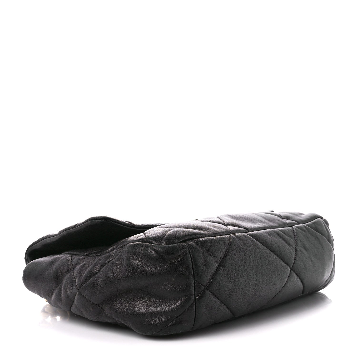Chanel Lambskin Quilted Large Chanel 19 Flap Black 4 of 10