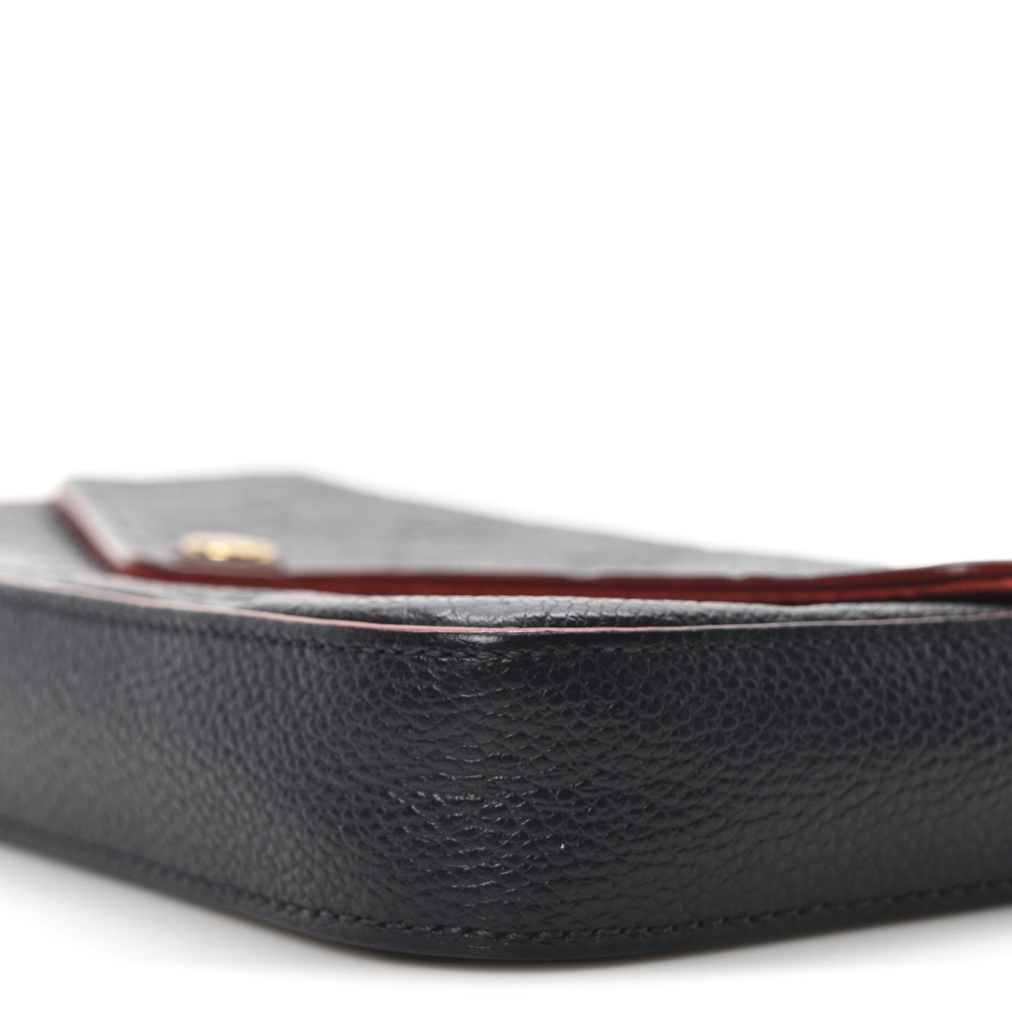 Empreinte Pochette Felicie Chain Wallet Marine Rouge