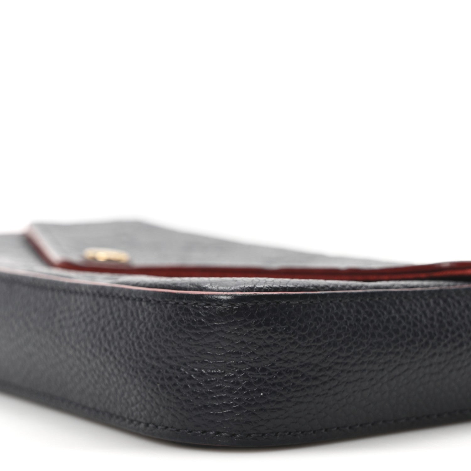 Louis Vuitton Empreinte Pochette Felicie Chain Wallet Marine Rouge 10 of 10