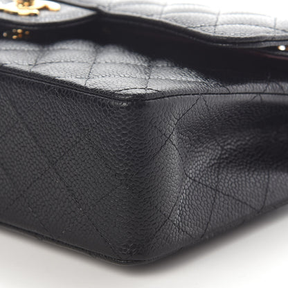 Chanel Caviar Quilted Small Double Flap Black 9 of 9