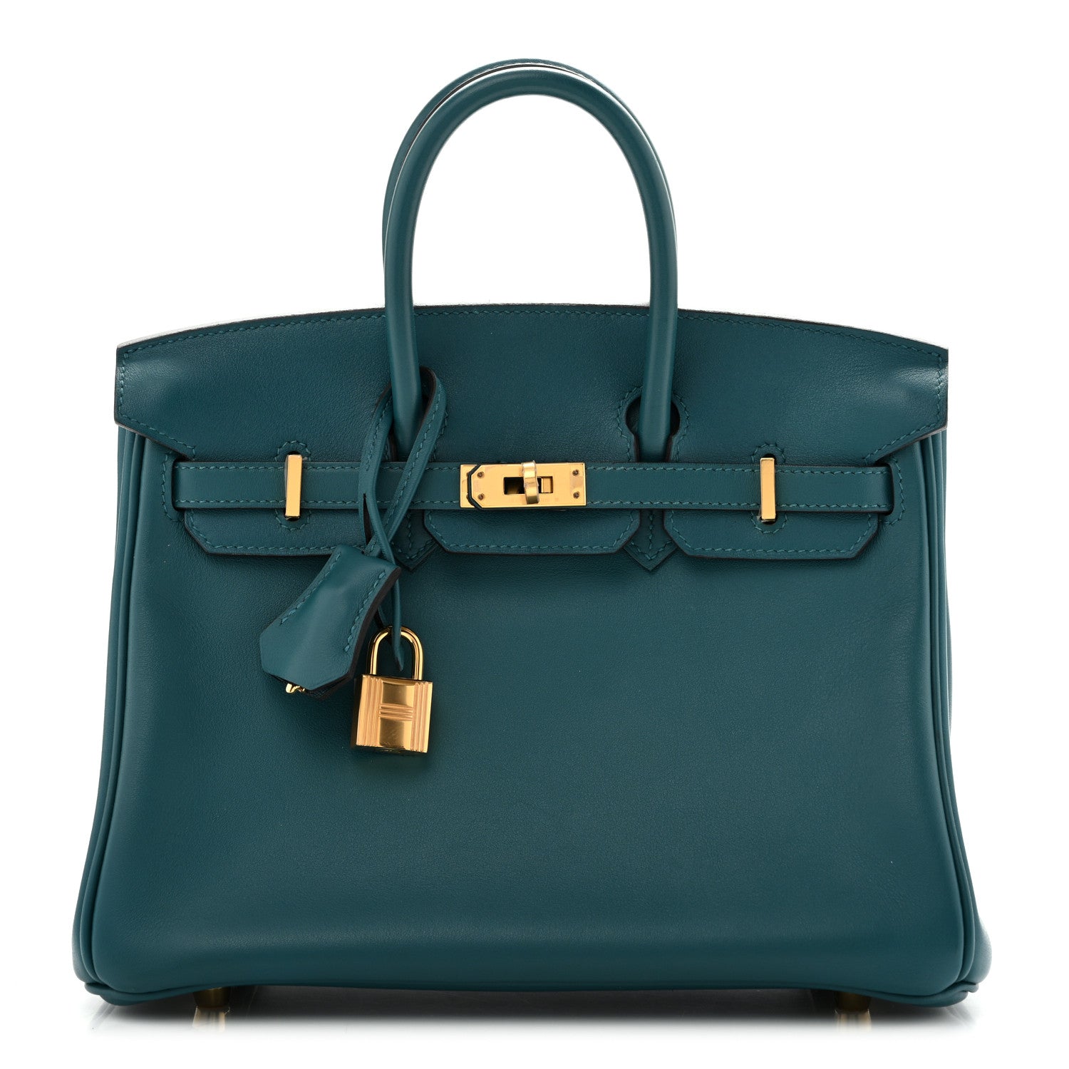 Hermes Veau Jonathan Birkin 25 Vert Bosphore 1 of 13