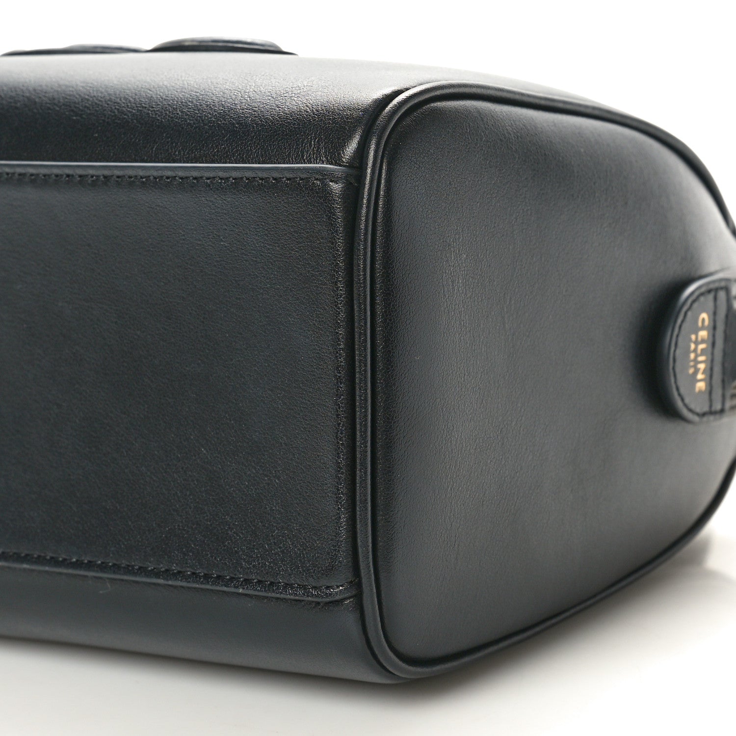 Celine Smooth Calfskin Triomphe Small Boston Bag Black 9 of 9