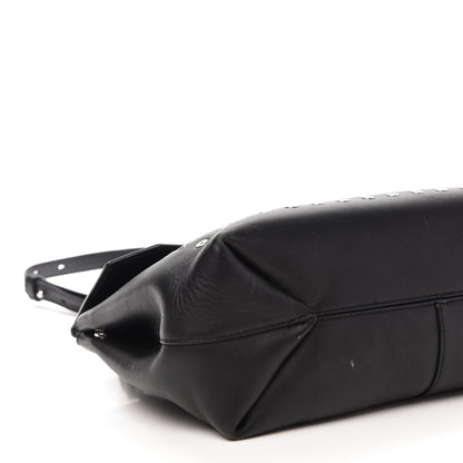 Alexander Wang Lambskin Eyelets Marion Tote Black Silver Hardware 6 of 11