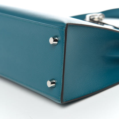 Hermes Epsom Kelly Sellier 25 Vert Bosphore 39 of 40